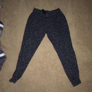 Grey and Black Warm Joggers